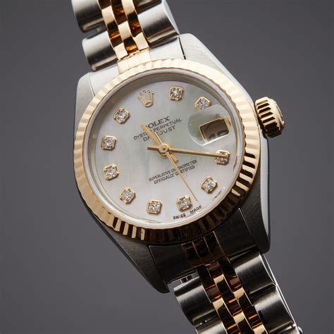 rolex lady datejust 18k 6917|rolex model 69173 value.